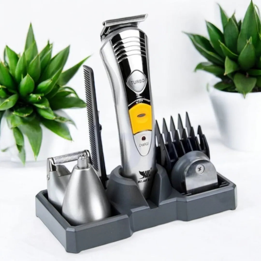 📣Mașină de Tuns, Ras, Trimmer și Contur 7 în 1 - Biaoya 580! ✨