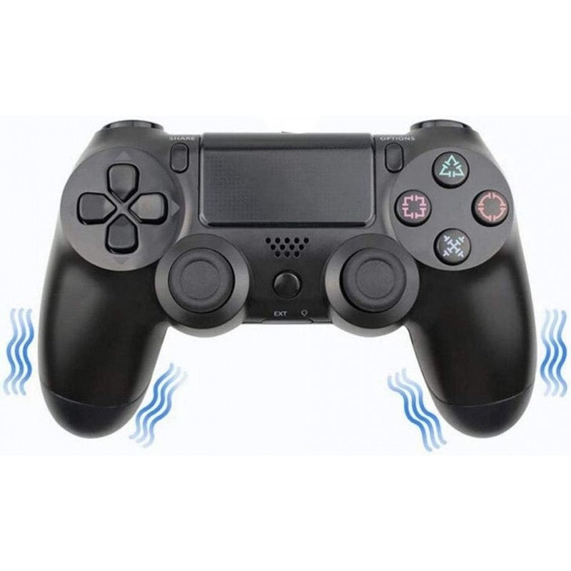 Controller wireless doubleshock, compatibil PS4, PSTV si PS Now, Negru
