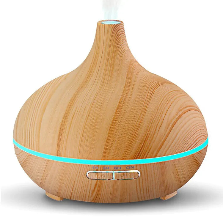 Umidificator/Difuzor Aromatizator Ultrasunete, 7 Culori Programabile, Oprire Automată! 🌿💧