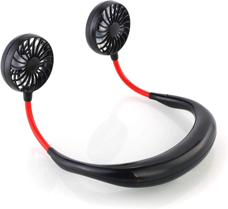 Mini ventilator pentru gat, 1+1 GRATIS, reîncărcabil, USB