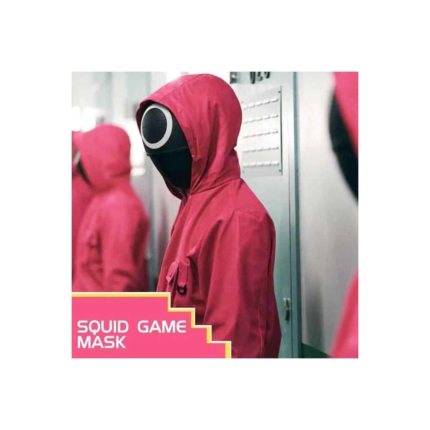 Mască „Squid Game” Simbol Rotund 🎭✨
