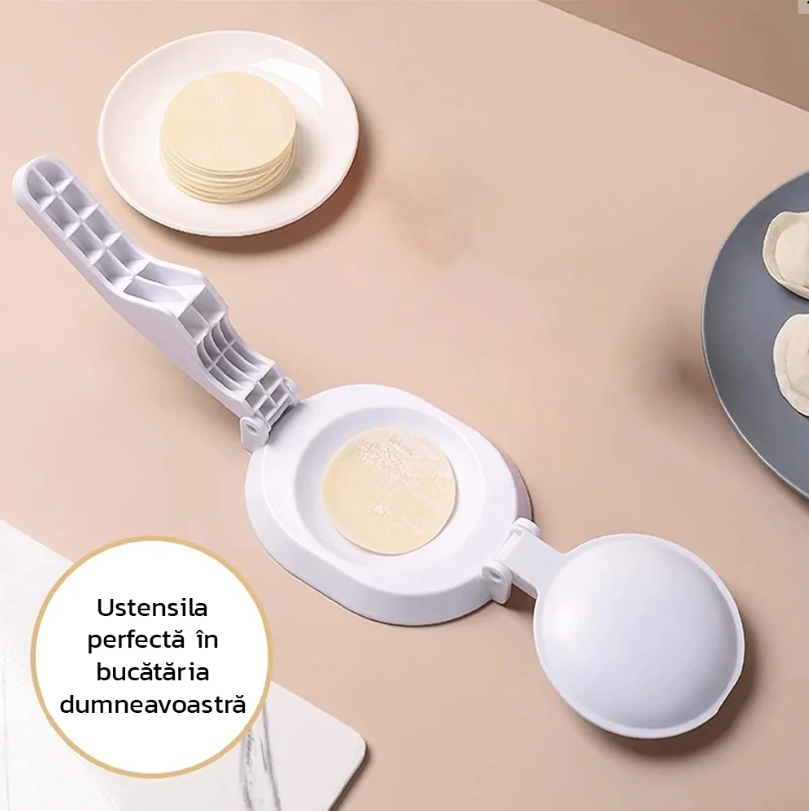 Presa manuala pentru aluat - Patiserie, Gogosi, Coltunasi, Ravioli, Galuste