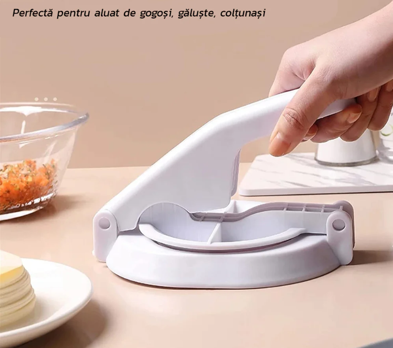 Presa manuala pentru aluat - Patiserie, Gogosi, Coltunasi, Ravioli, Galuste
