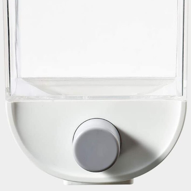 Dozator de cereale, 1Kg, plastic, transparent