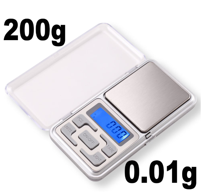 Cantar electronic de precizie pentru bijuterii 200 g, cu precizie ridicata de 0,01 g