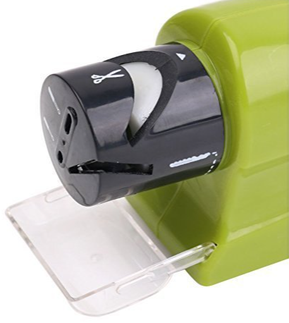 Ascutitor Electric pentru Cutite, Surubelnite, foarfeci, verde