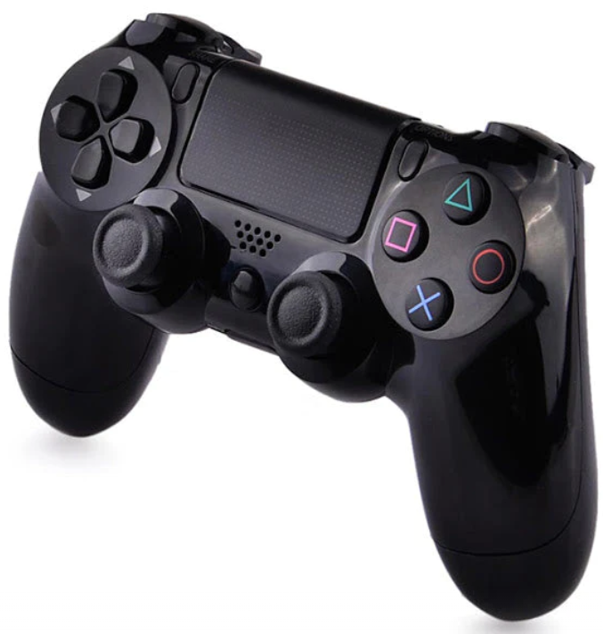Controller wireless doubleshock, compatibil PS4, PSTV si PS Now, Negru