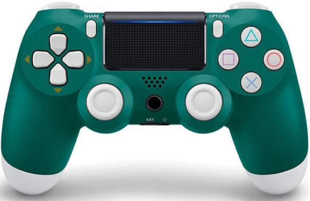 Controller wireless doubleshock, compatibil PS4, PSTV si PS Now, Verde