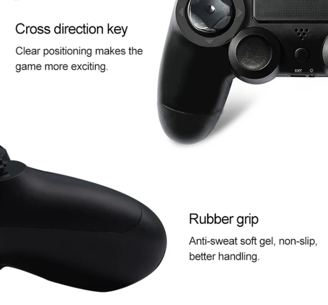 Controller wireless doubleshock, compatibil PS4, PSTV si PS Now, Verde