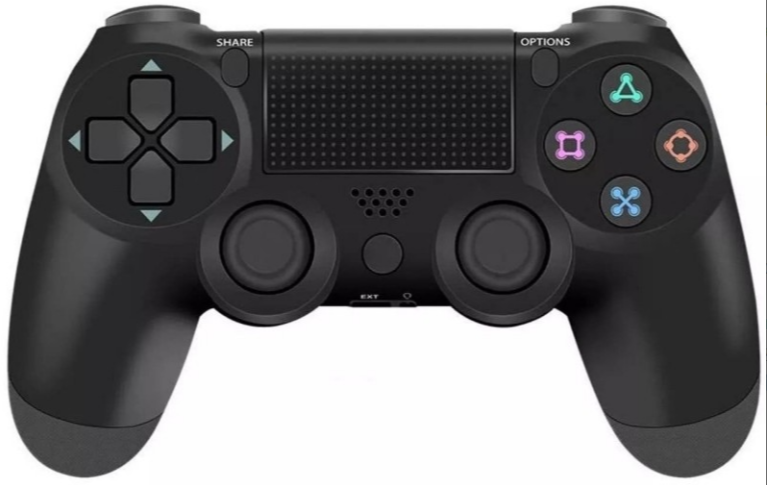 Controller wireless doubleshock, compatibil PS4, PSTV si PS Now, Albastru
