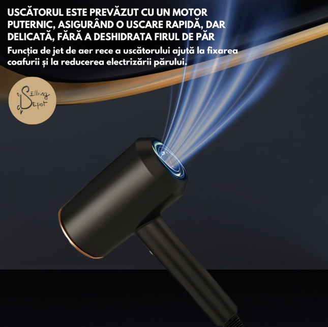 Set Uscător și Placă pentru Păr Shine Therapy 💇♀️