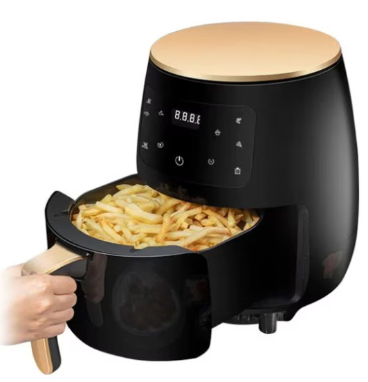 Friteuza Cu Aer Cald, Air Fryer, Afisaj Digital, LCD Touch Control