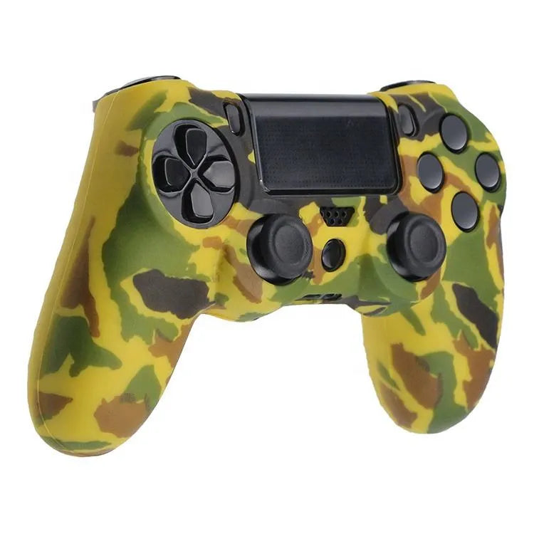 Controller wireless doubleshock, compatibil PS4, PS TV si PS Now, design camuflaj