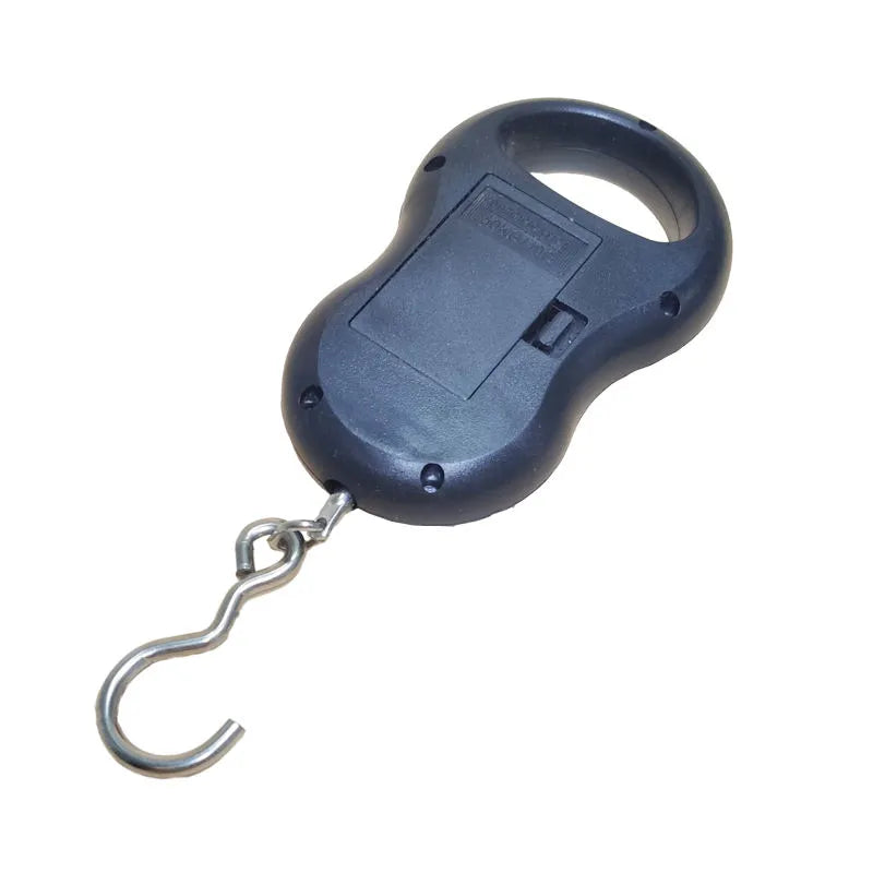 ⚖️ Cântar Electronic Portabil de Mână – Ecran LCD, Funcționare pe Baterii, Capacitate Maximă 40 kg