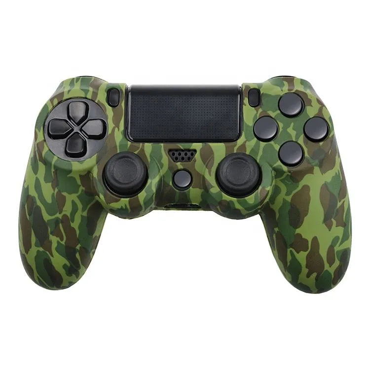 Controller wireless doubleshock, compatibil PS4, PS TV si PS Now, design camuflaj