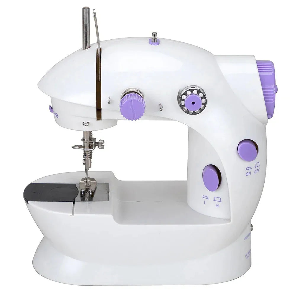 Set Mini Mașină de Cusut Electrică – Accesorii Incluse, Control Automat de Cusut, Compactă și Puternică! 🧵