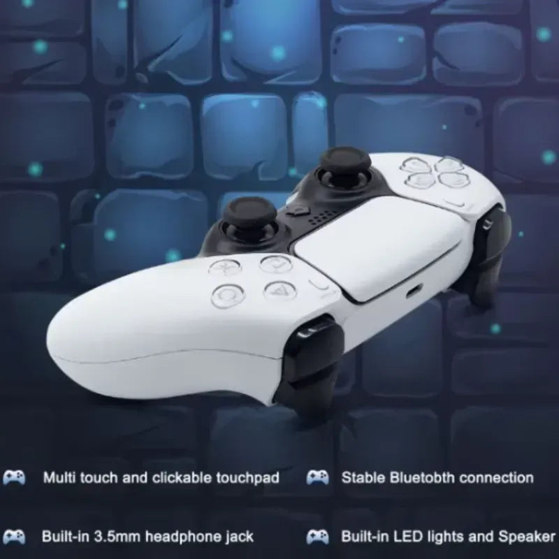 Controller Wireless – Compatibil PS5, Android, PC – USB, Alb