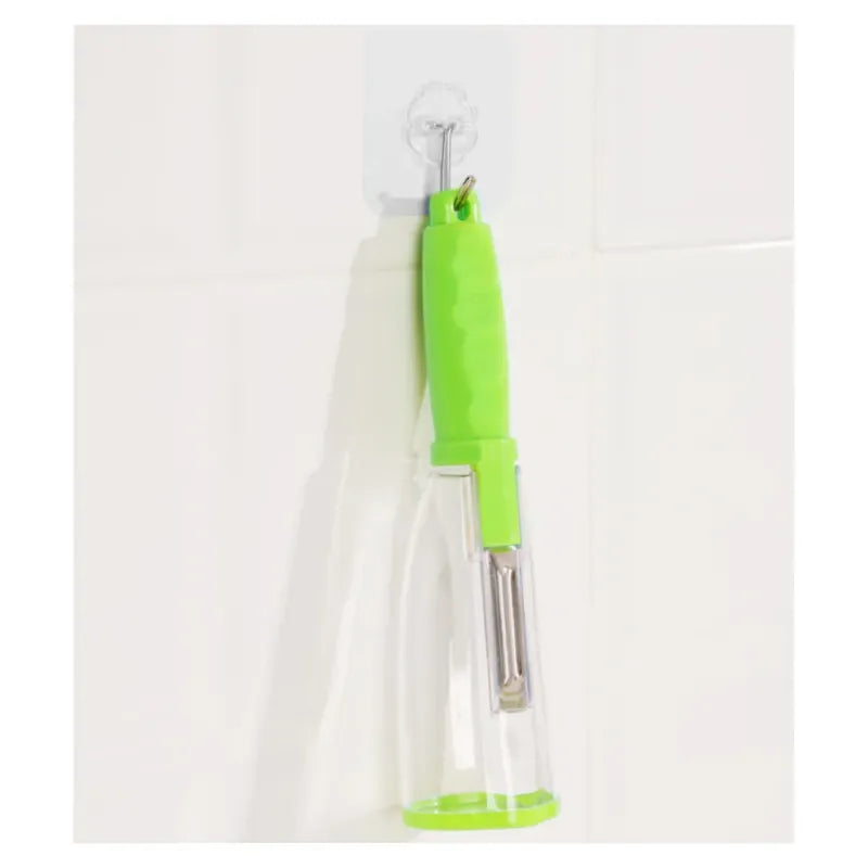 Curatator legume si fructe cu recipient de colectare, verde