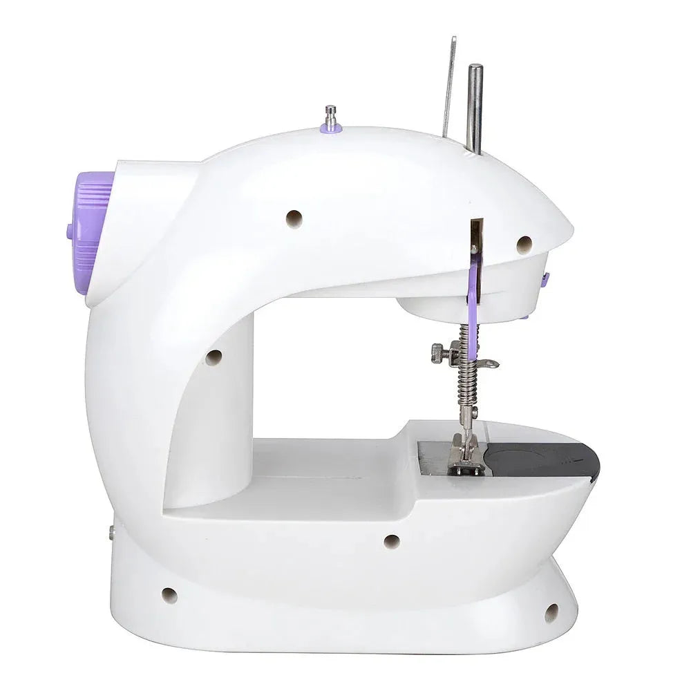 Set Mini Mașină de Cusut Electrică – Accesorii Incluse, Control Automat de Cusut, Compactă și Puternică! 🧵
