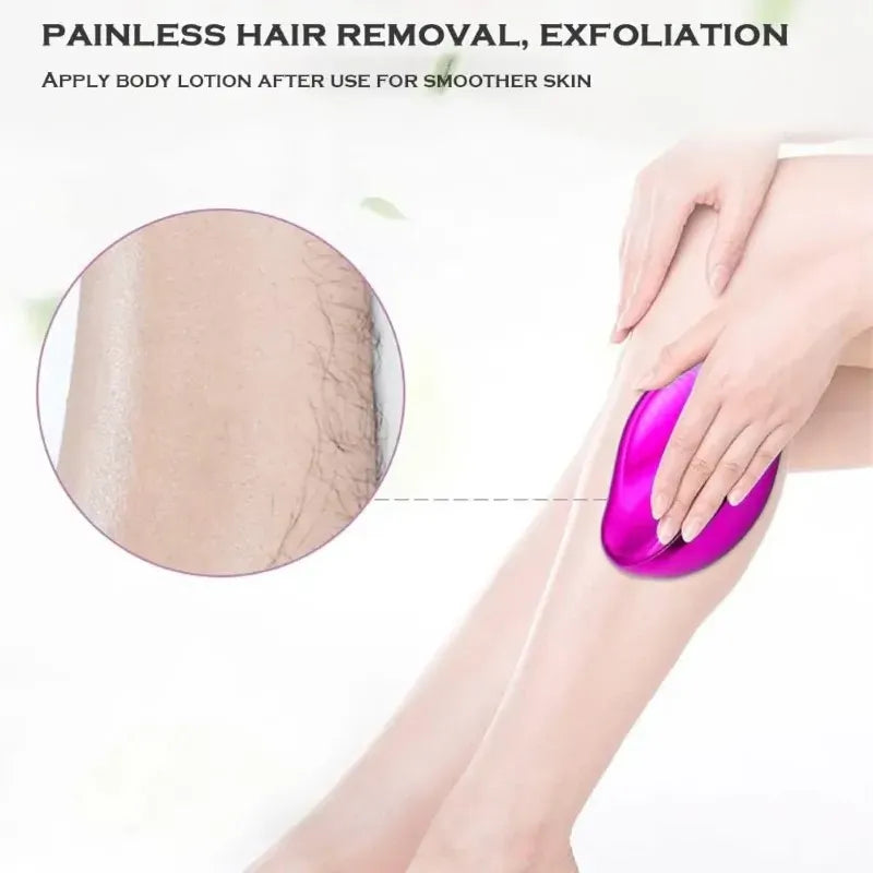 Epilator cu Cristale, Prin Frecare, Fara Durere, Intretinere Usoara, Reutilizabil, Portabil
