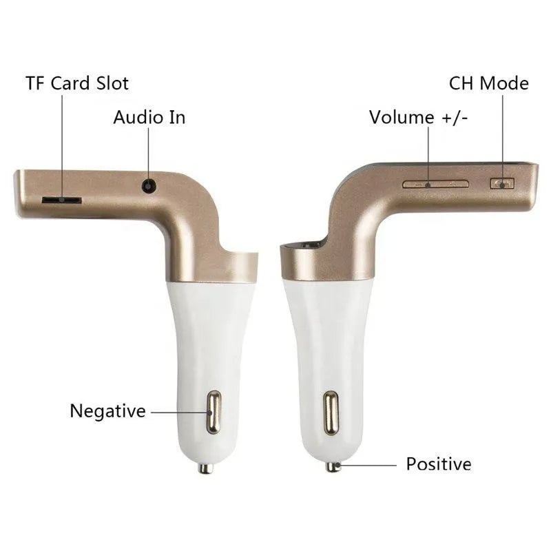 Modulato FM G7 Hands-Free Bluetooth! 🚗🎶📞