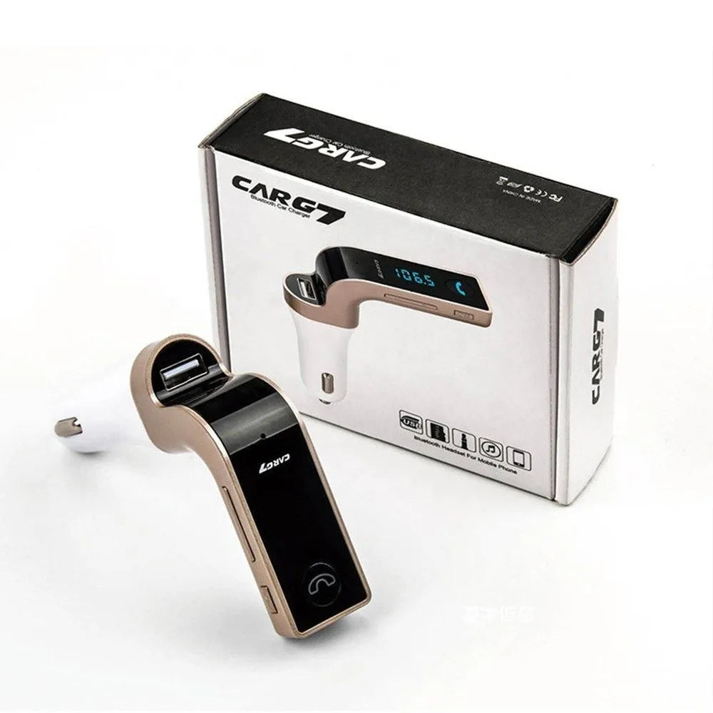 Modulato FM G7 Hands-Free Bluetooth! 🚗🎶📞