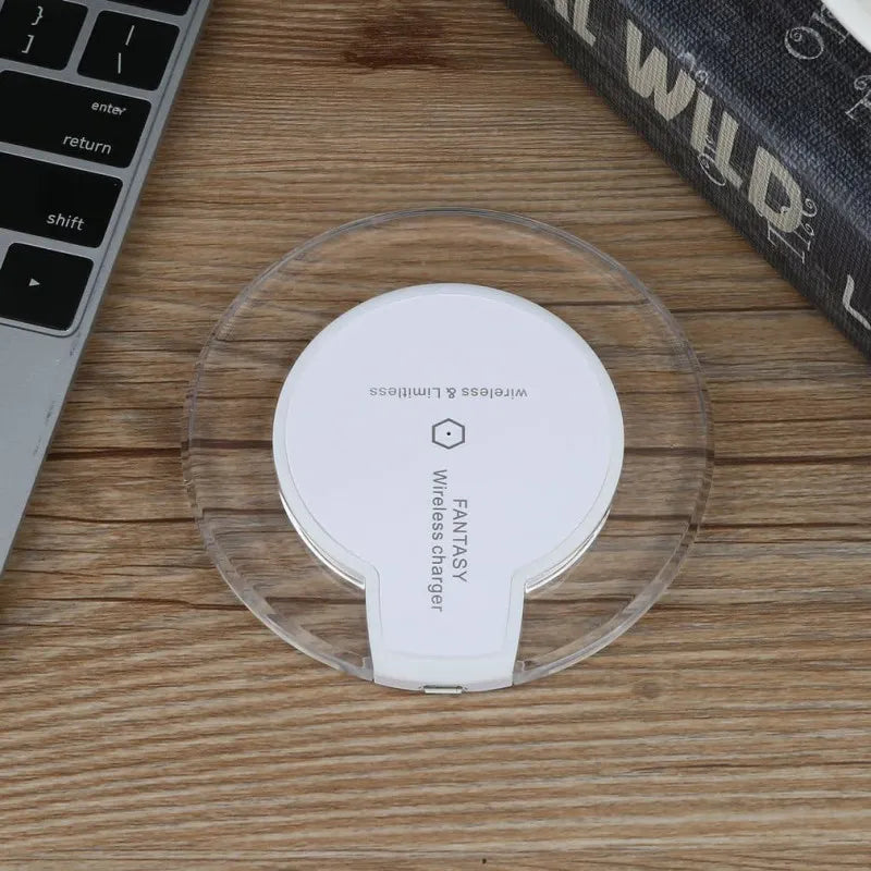 Încărcător Wireless Fantasy pentru smartphone Android - 1000mA, Alb
