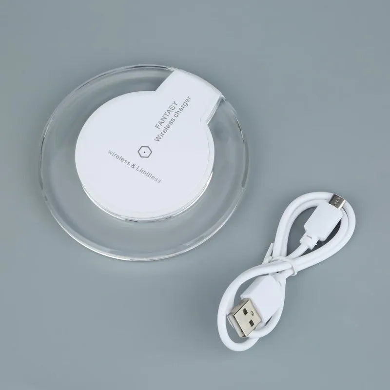 Încărcător Wireless Fantasy pentru smartphone Android - 1000mA, Alb