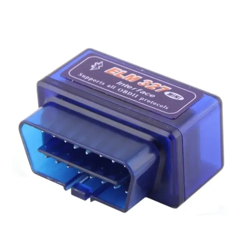 Interfata OBD II diagnoza auto pe telefon, conexiune bluetooth ELM327 - Albastru