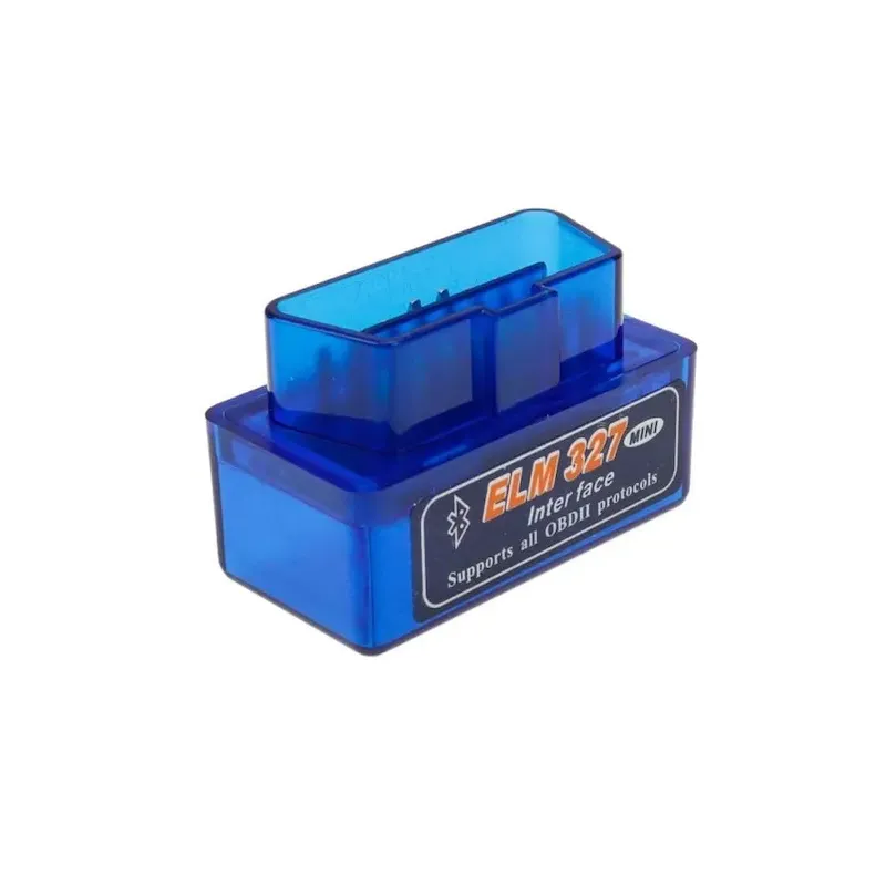Interfata OBD II diagnoza auto pe telefon, conexiune bluetooth ELM327 - Albastru