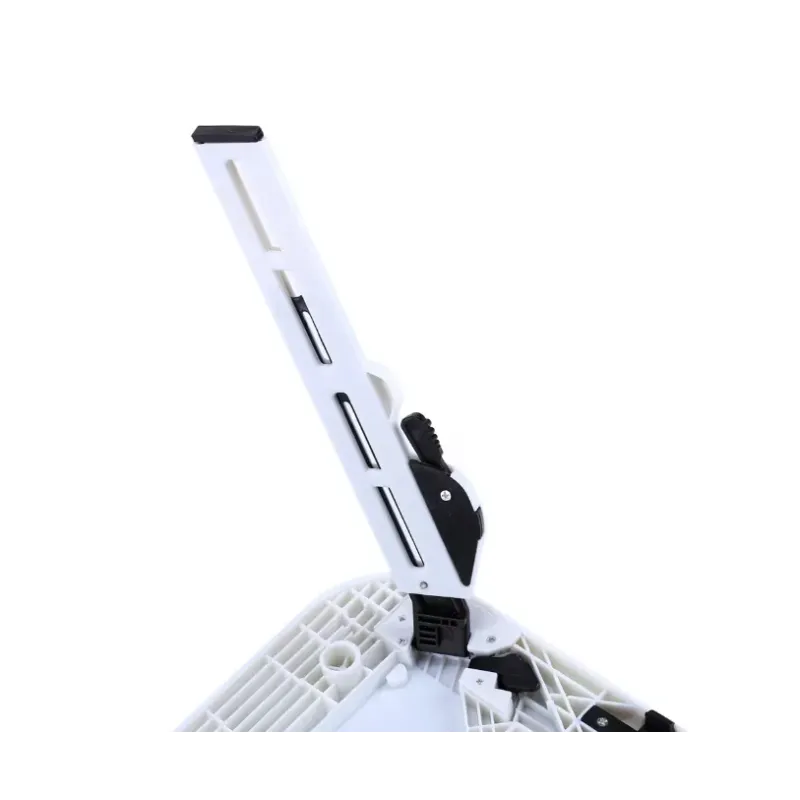 Masa pentru Laptop inteligenta E-Table, 2 ventilatoare, suport pix si pahar, pliabila, Alba