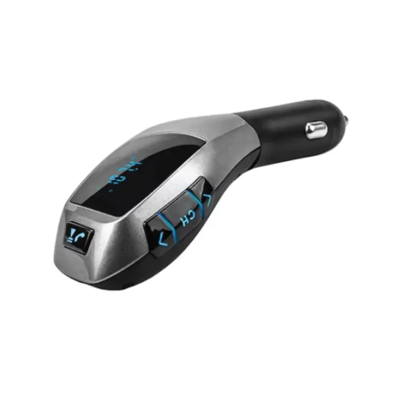 Modulator FM auto cu Bluetooth, Portabil, X5, Negru