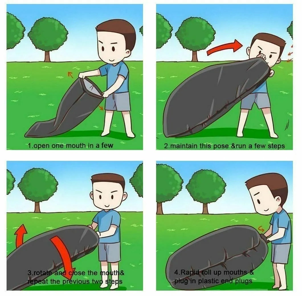 Saltea Gonflabilă Lazy Bag Tip Sezlong – Perfectă pentru Camping, Plajă și Piscină! 🏖️