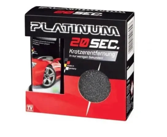 Soluție Platinum 20 Seconds – Îndepărtează Zgârieturile și Restaurează Suprafațele Ca Noi! ✨