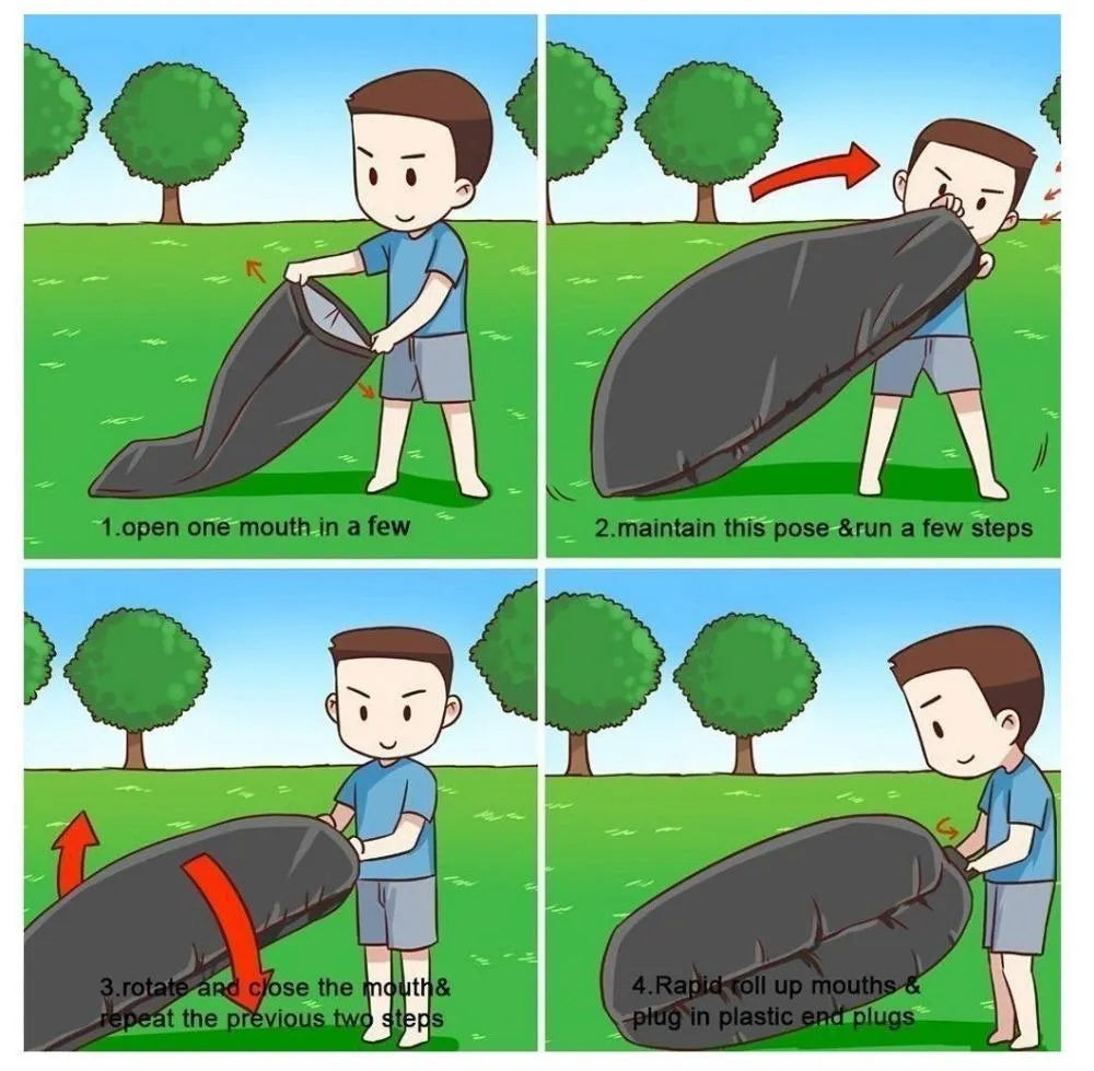 Saltea Gonflabilă Lazy Bag Tip Sezlong – Perfectă pentru Camping, Plajă și Piscină! 🏖️