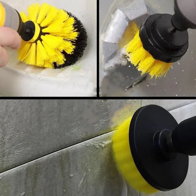 Perii pentru Mocheta și Uz Casnic/Profesional - Cu Adaptor pentru Bormașină! 🧹✨