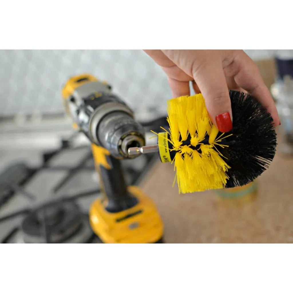 Perii pentru Mocheta și Uz Casnic/Profesional - Cu Adaptor pentru Bormașină! 🧹✨