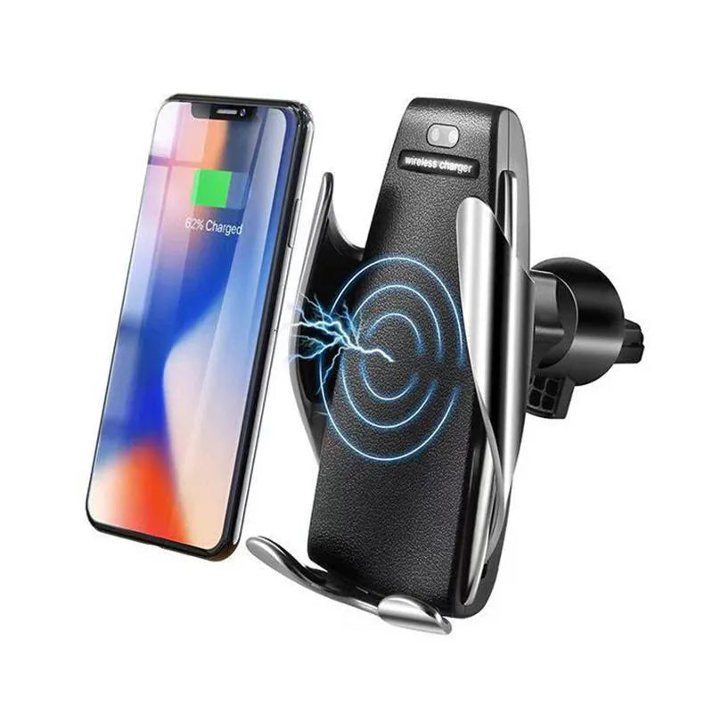 Suport de Telefon Auto cu Încărcare Wireless și Prindere Automată – Confort și Tehnologie Avansată în Mașina Ta!