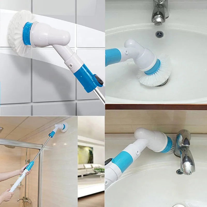 Perie Electrică Spin Scrubber – Curățenie Fără Efort!🔹