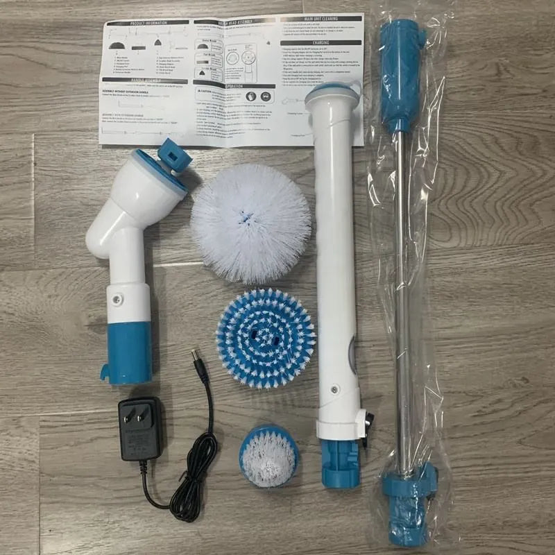 Perie Electrică Spin Scrubber – Curățenie Fără Efort!🔹