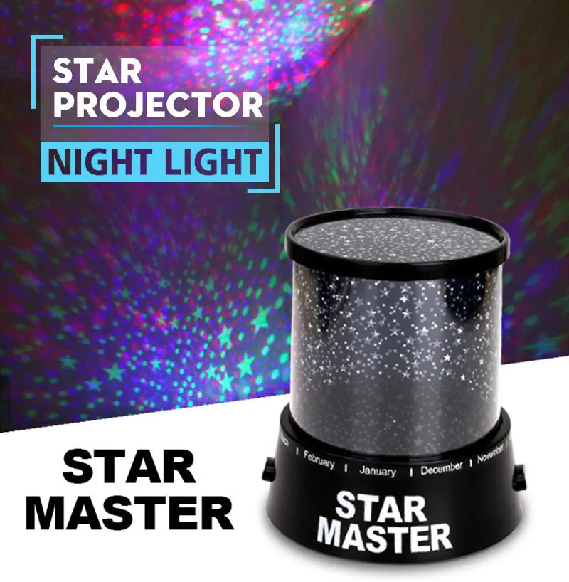 Lampa de Veghe Star Master – Transformă-ți Camera într-un Cer Înstelat! 🌙