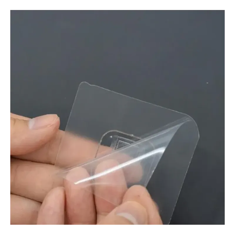 Suport Dublu de Fixare Transparent, Adeziv, pentru Suspendat sau Fixare diverse Obiecte, Set 10 perechi