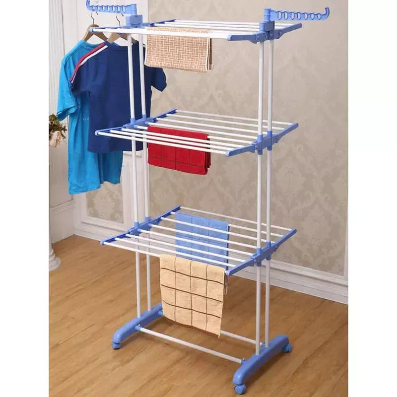👚 Uscător Vertical pentru Rufe – Pliabil, Suport pentru Umerașe, Ideal pentru Spații Mici 👗