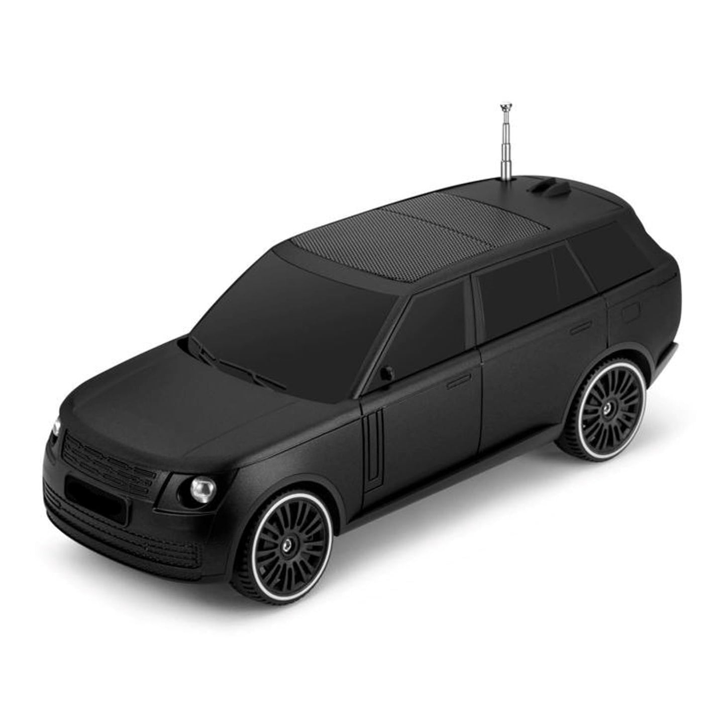 Boxa portabila stil Range Rover, Incarcare Solara, 10W, bluetooth, Radio FM, Antena, USB, MP3, TF, Black