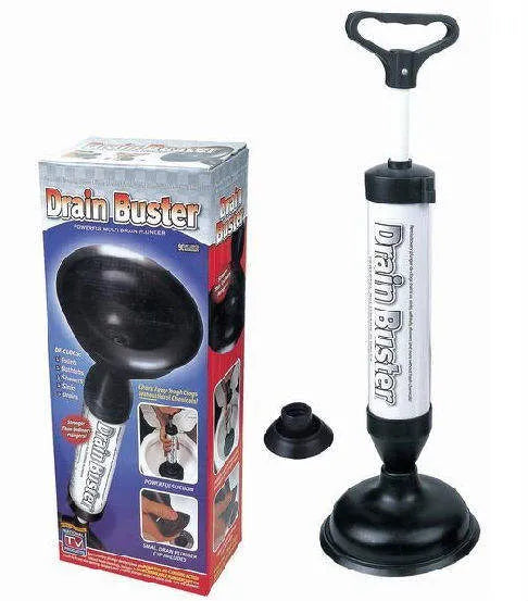 Pompa pentru Desfundat Drain Buster – Soluția Ideală pentru Țevile Tale!