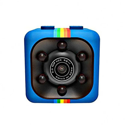 Mini camera video SQ11, Full HD, cu functie video si foto, Blue