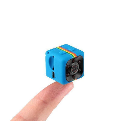 Mini camera video SQ11, Full HD, cu functie video si foto, Blue