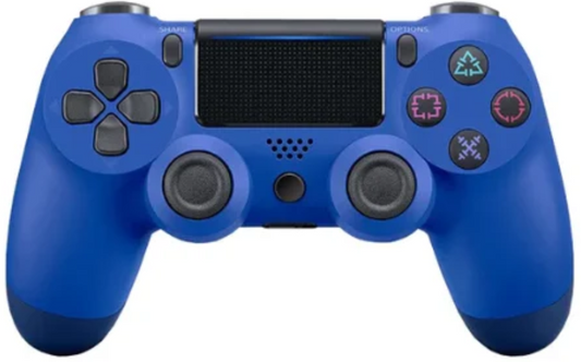 Controller wireless doubleshock, compatibil PS4, PSTV si PS Now, Albastru