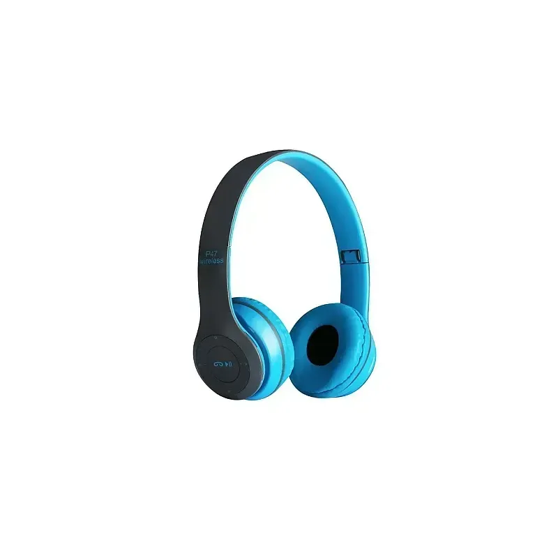 Căști Audio P47 Wireless Bluetooth, Blue