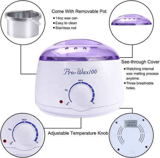 Încălzitor Electric Ceară pentru Epilat PRO WAX – Profesional și Eficient! ✨